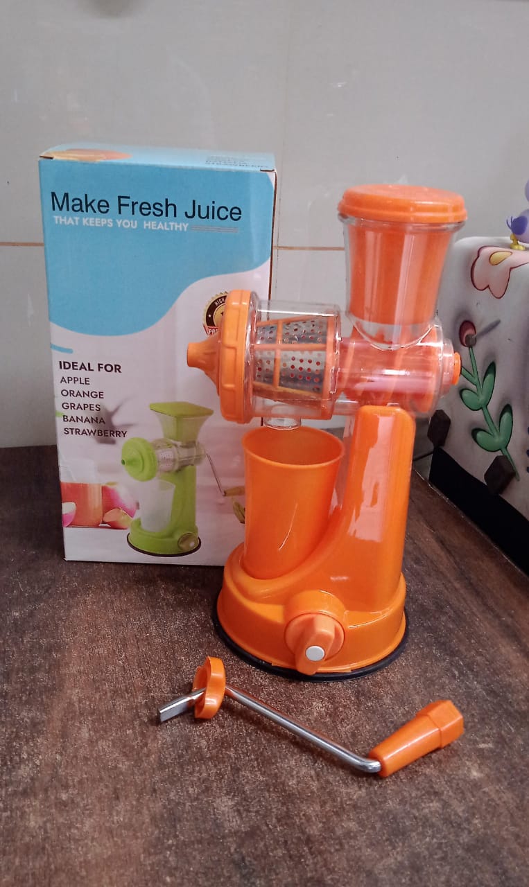 Manual Fruit Vegetable Juicer with Juice Cup and Waste Collector Manual Fruit Vegetable Juicer with Juice Cup and Waste Collector